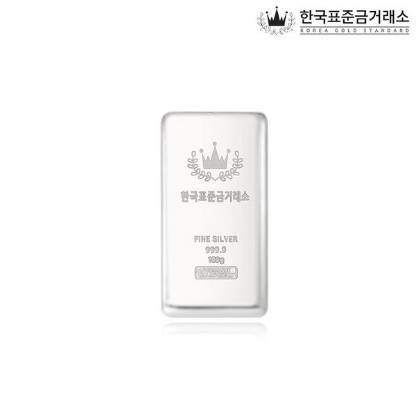 (NS홈쇼핑)한국표준금거래소 실버바 100g35984029