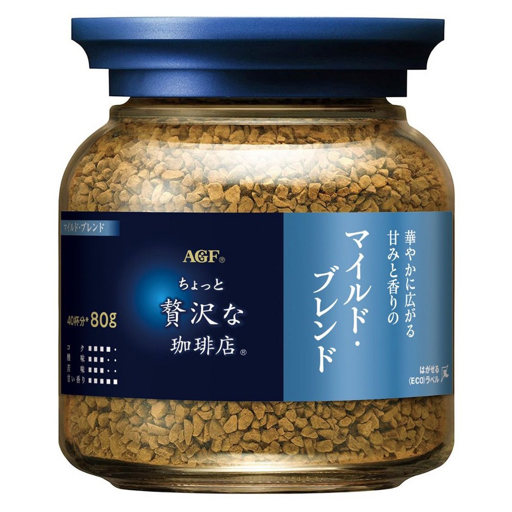 [해외] 조금호화로운커피숍 마일드 블렌드 보틀 패키지 80g CHOTTOZEITAKUNAKOHITEN 80g