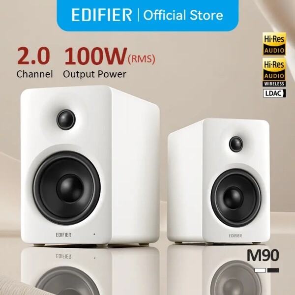 [해외] 에디파이어 Edifier M90 바이 20 스피커 컴팩트 디자인 블루투스 V60 LDAC 하이