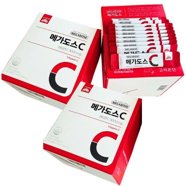 (셀러허브)고려은단 메가도스C 비타민C 3000 100포 X 2개 (6개월분) (S46184962)