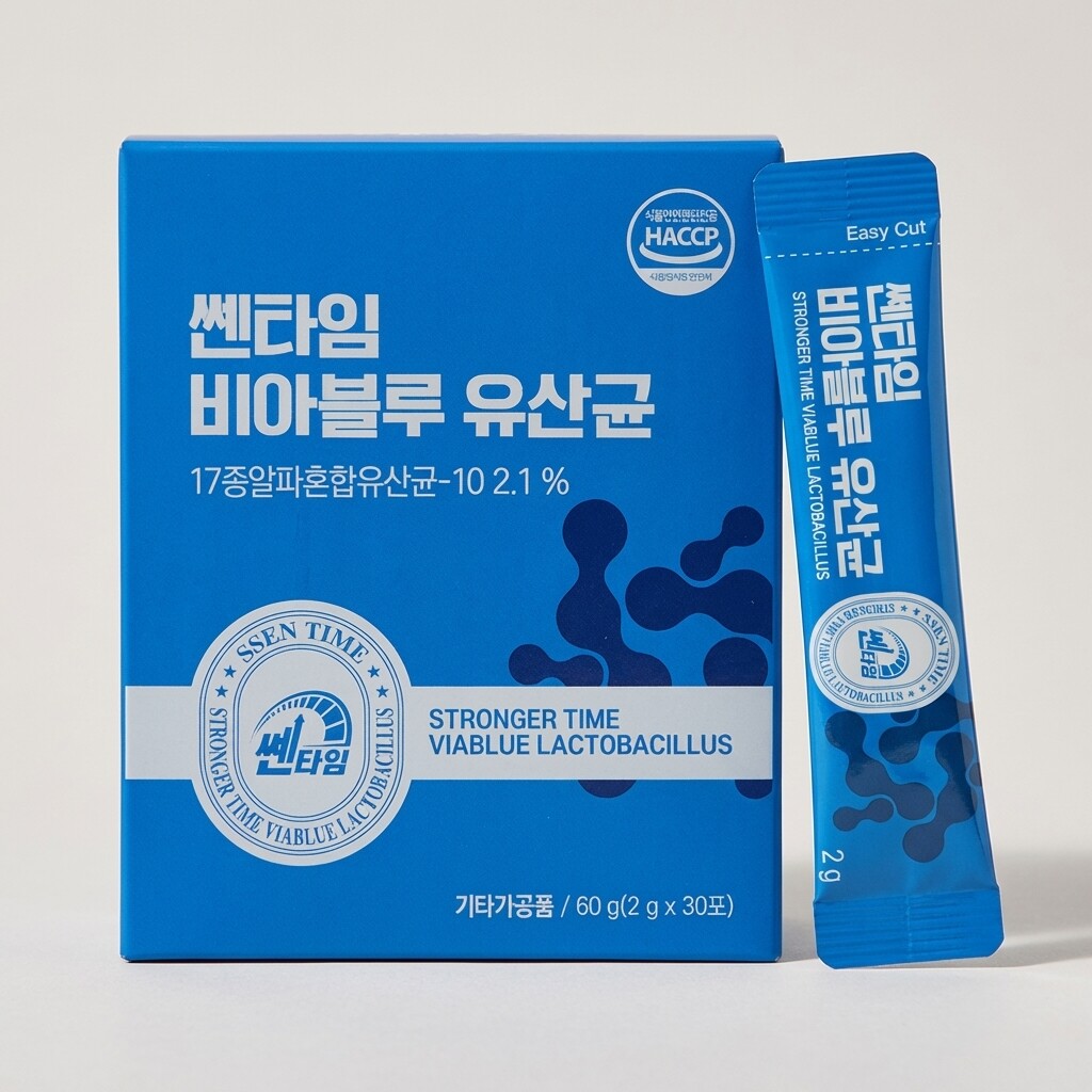쏀타임 비아블루 전립선 유산균 2g 30포 1개