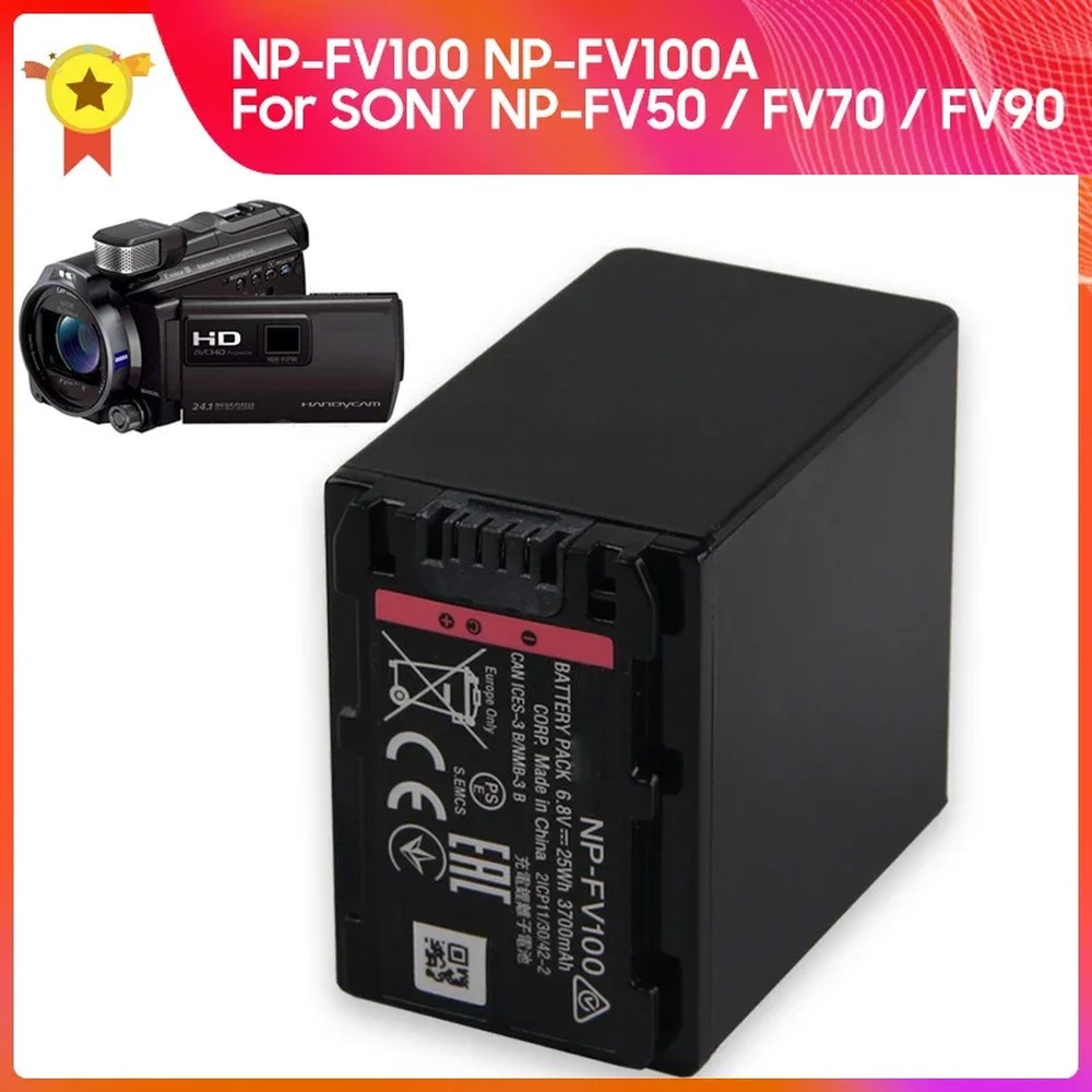 [오늘출발] [해외] [호환] 호환 교체용 배터리 NP FV100 소니 호환 NP FV100A FV50 FV70 FV90 HDR CX700E 220E 680E AX700 PJ760E HDR