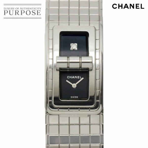 [중고,해외] 18268874 (중고) 샤넬 CHANEL 코드 코코 H5144 다이아 레이디스 손목시계 블랙