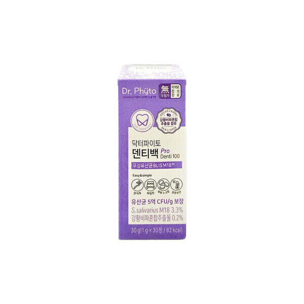 [오늘출발] 닥터파이토 닥터파이토 덴티백 PRO 구강유산균 M18 1개
