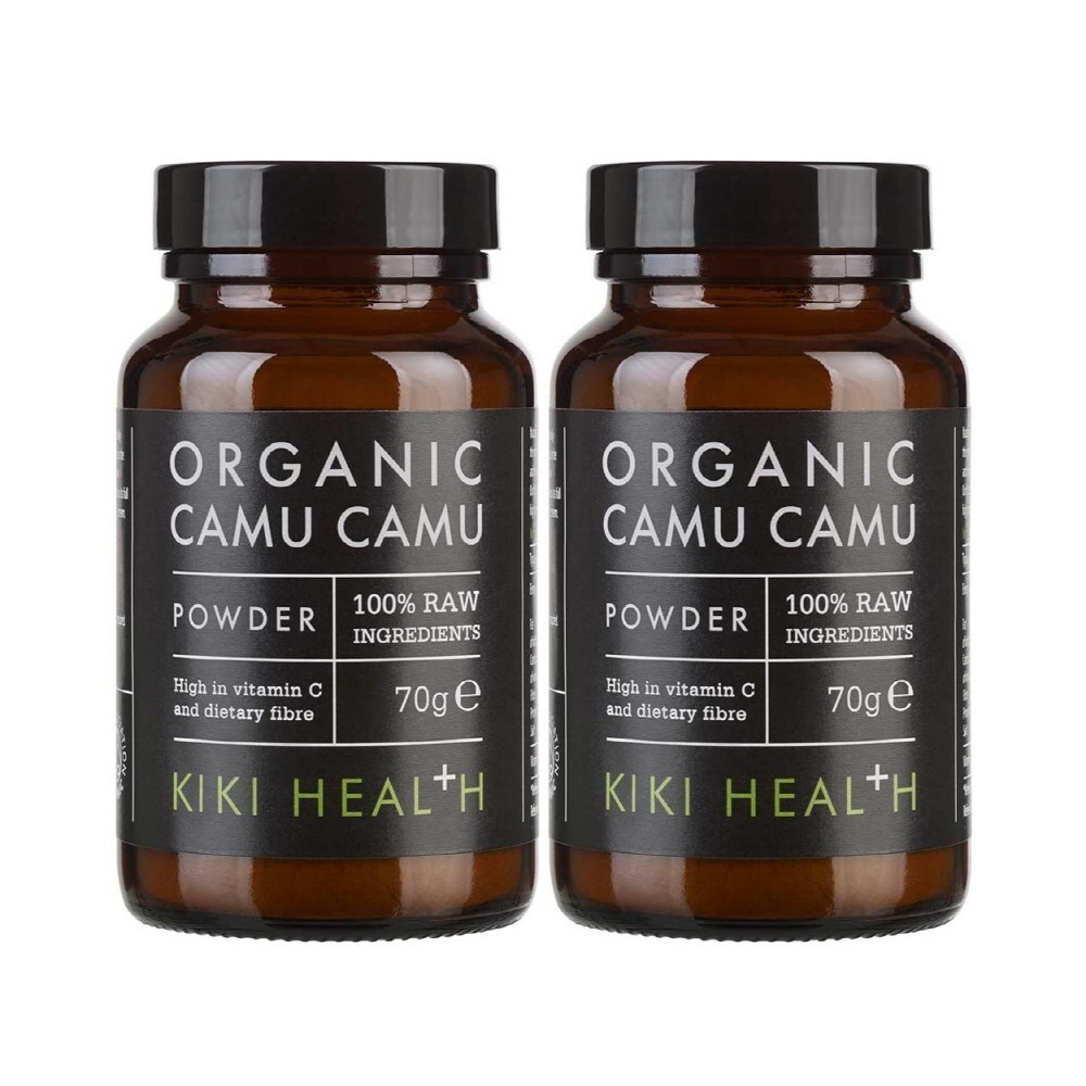 [해외] KIKI Health Camu Camu 영국 키키헬스 비타민C 섬유질 카무카무 파우더 70g x 2팩