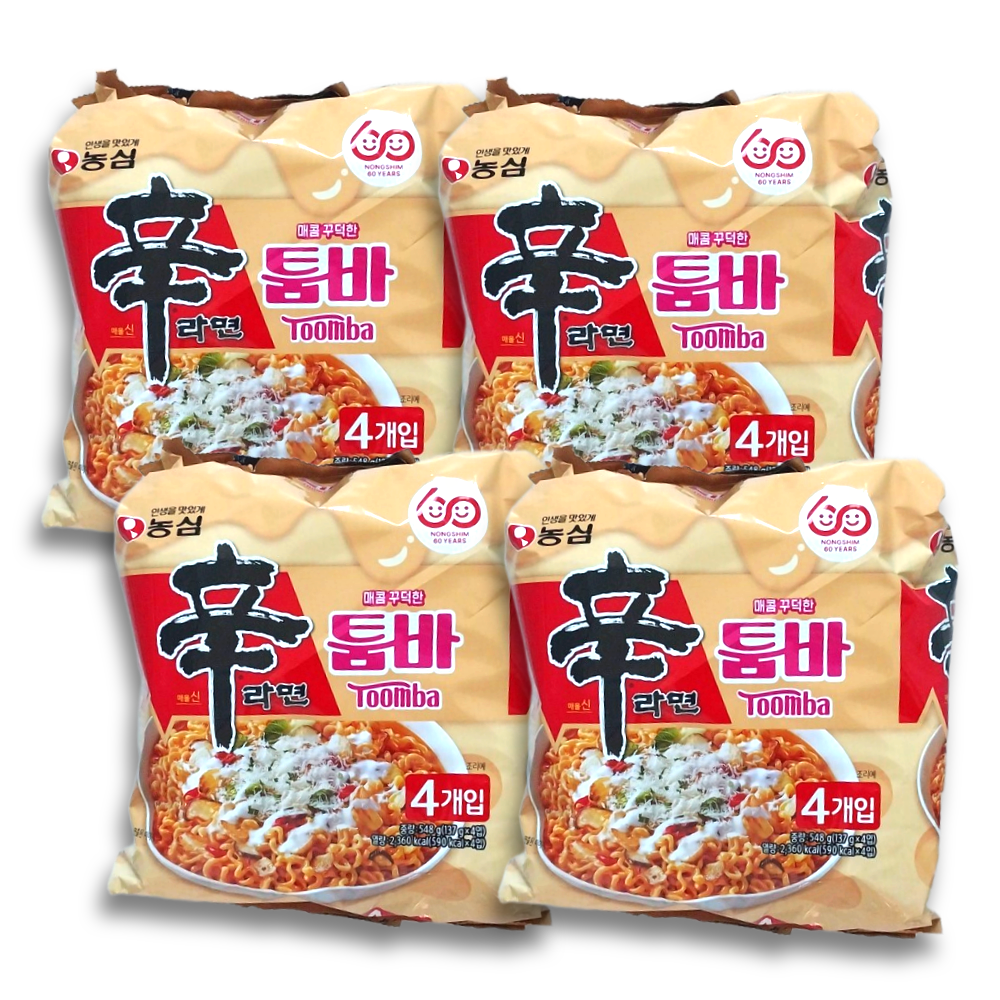 신라면 툼바 137g X 봉지16개 라면 투움바