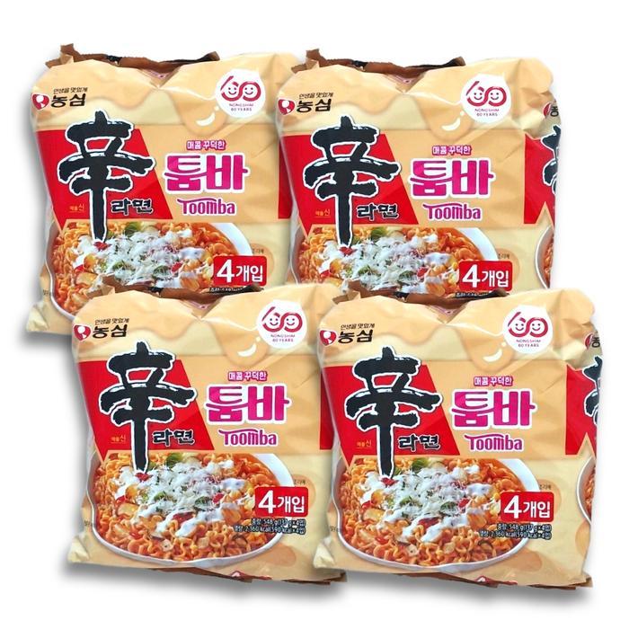 신라면 툼바 137g X 봉지16개 라면 투움바