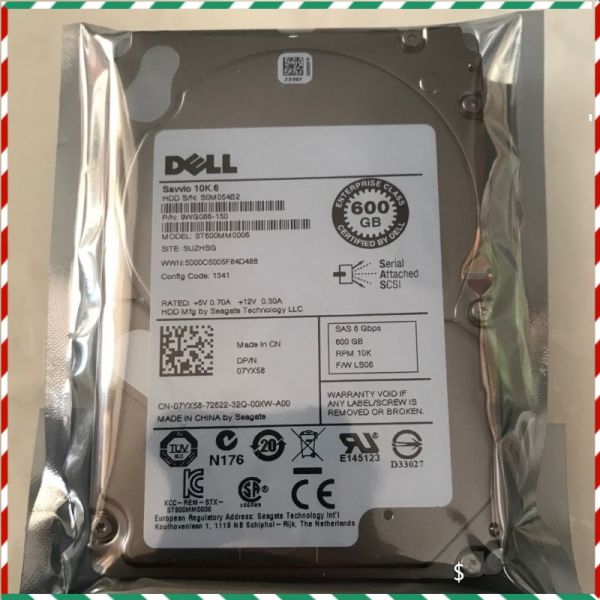 [해외] DELL SEAGATE ST600MM0006 600GB 10K.6 2.5 6Gb/s SAS 하드디스크 드라이브 세금포함 정품 100% Generic NE