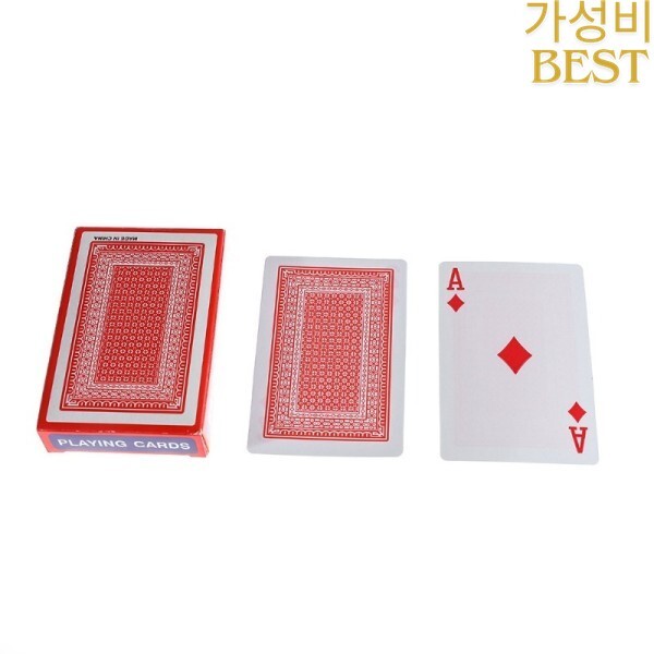 [오늘출발] [해외] 포커 카드 K 방수 다채로운 게임 데크 스포츠 브리지 테이블 싱글 플레이어 가치