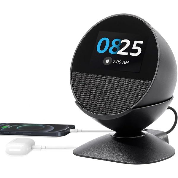[해외] Dianves 에코 스팟년 출시 홈팟 미니용 조절식 스탠드 USB-C USB-A