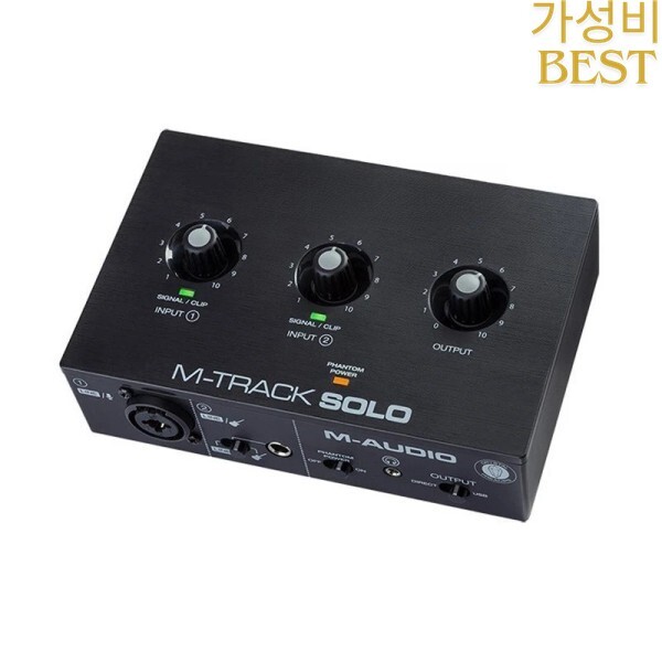 [오늘출발] [해외] M-트랙 솔로 전문 오디오북 녹음 편곡 사운드 카드 컴퓨터 노래 인터페이스