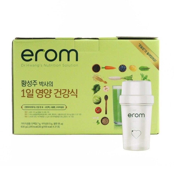 이롬 이롬 황성주 1일 영양 건강식 생식 30g x 21 코스트코 텀블러 포함