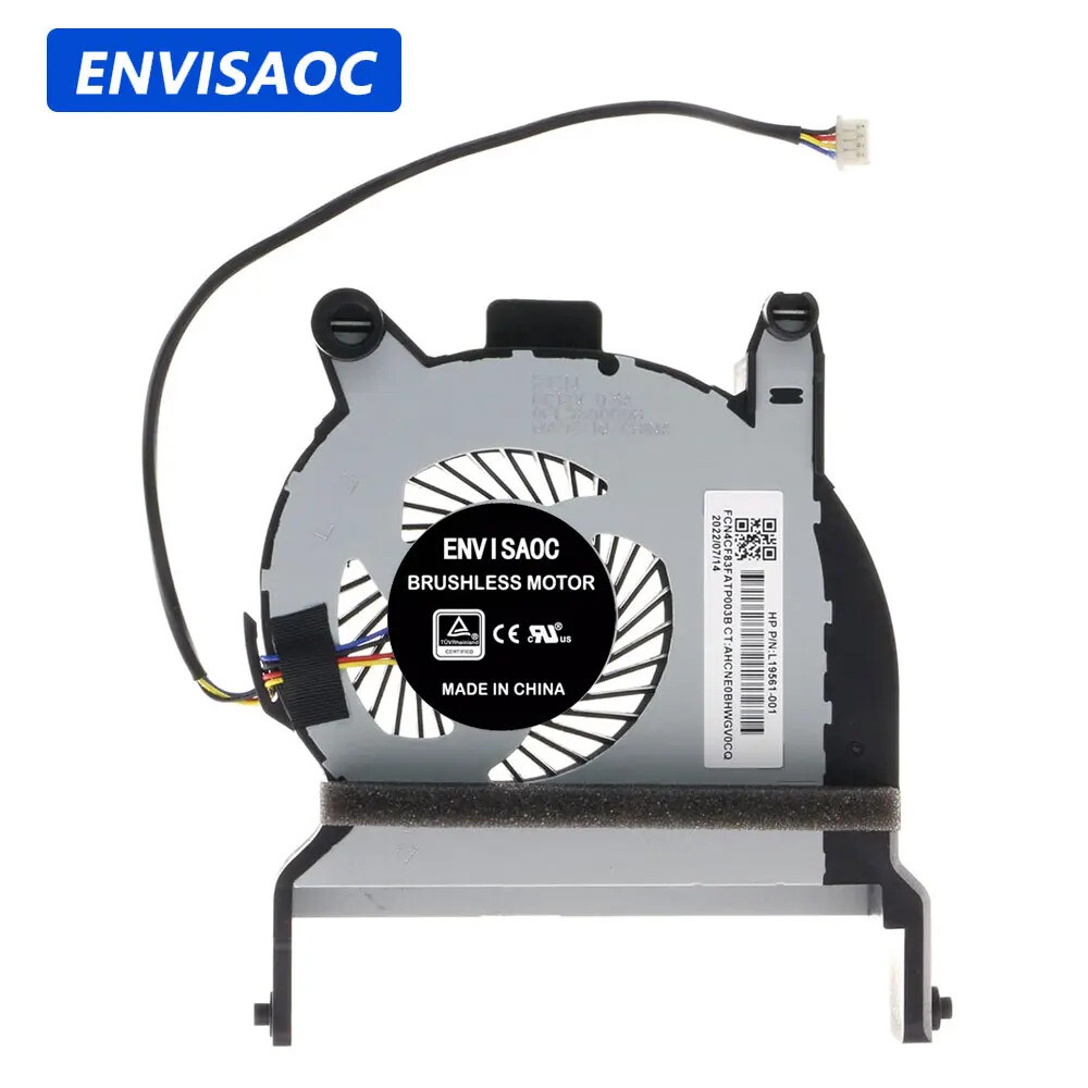 [해외] hp호환 Elitedesk 800 705 G4 G5 ProDesk 400 G6 405 600 DM 미니 데스크탑새 OEM 냉각팬 히트싱크 팬 쿨러