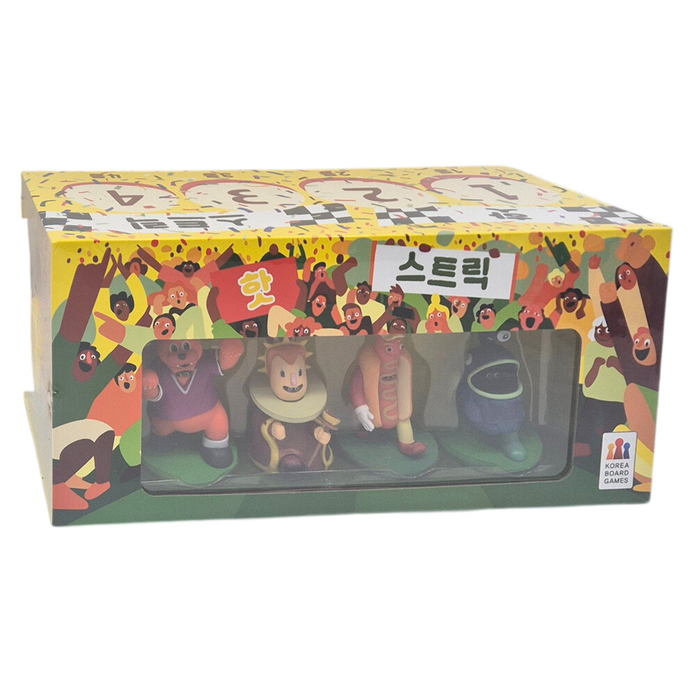 [오늘출발] 코리아보드게임 핫스트릭 마스코트 배팅 레이싱게임 트랙 전략 파티 어린이 경주놀이 두뇌발달