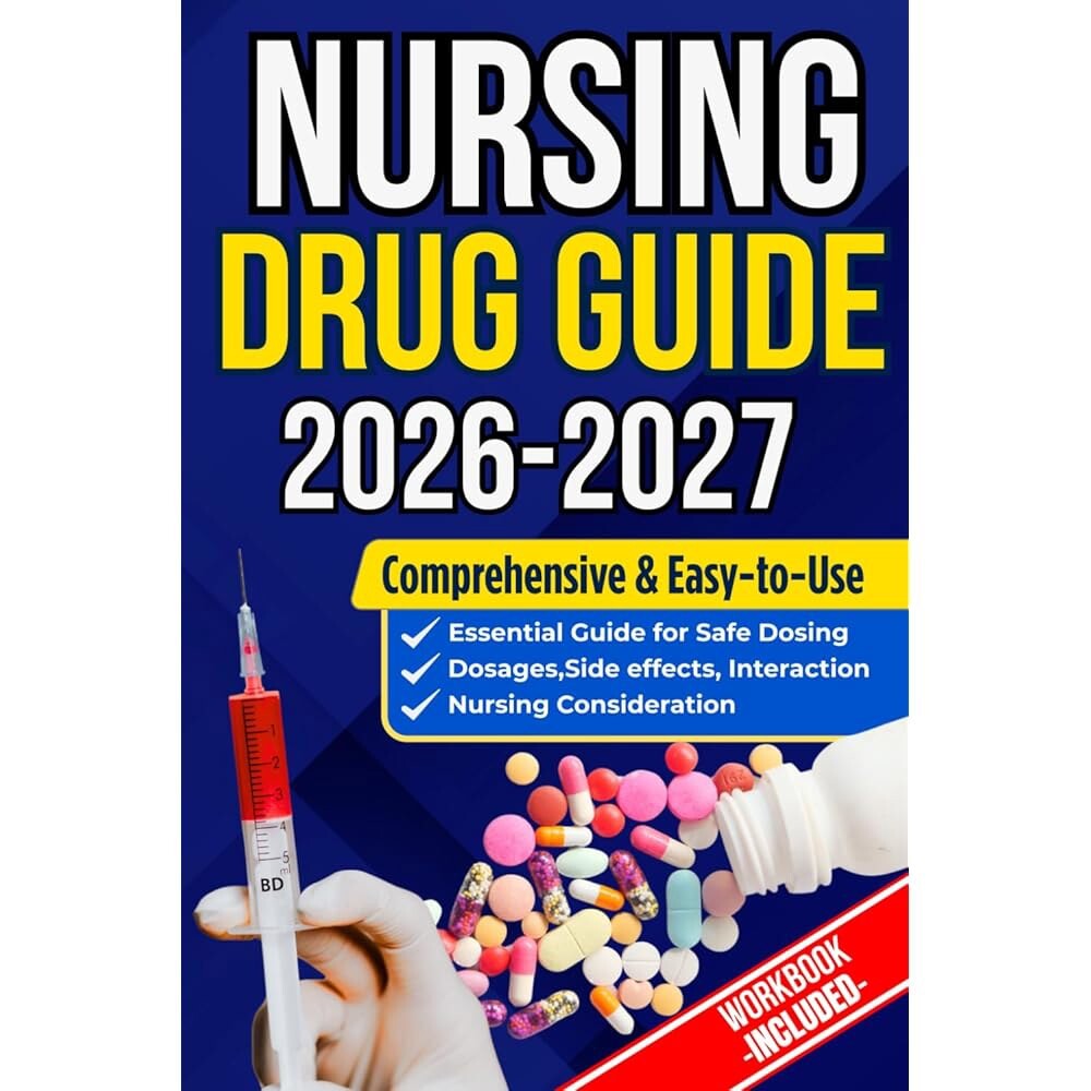 [오늘출발] NURSING DRUG GUIDE : 임상 실습 및 시험 준비를 위한 약물 복용량 부작용 및 안전한 투여
