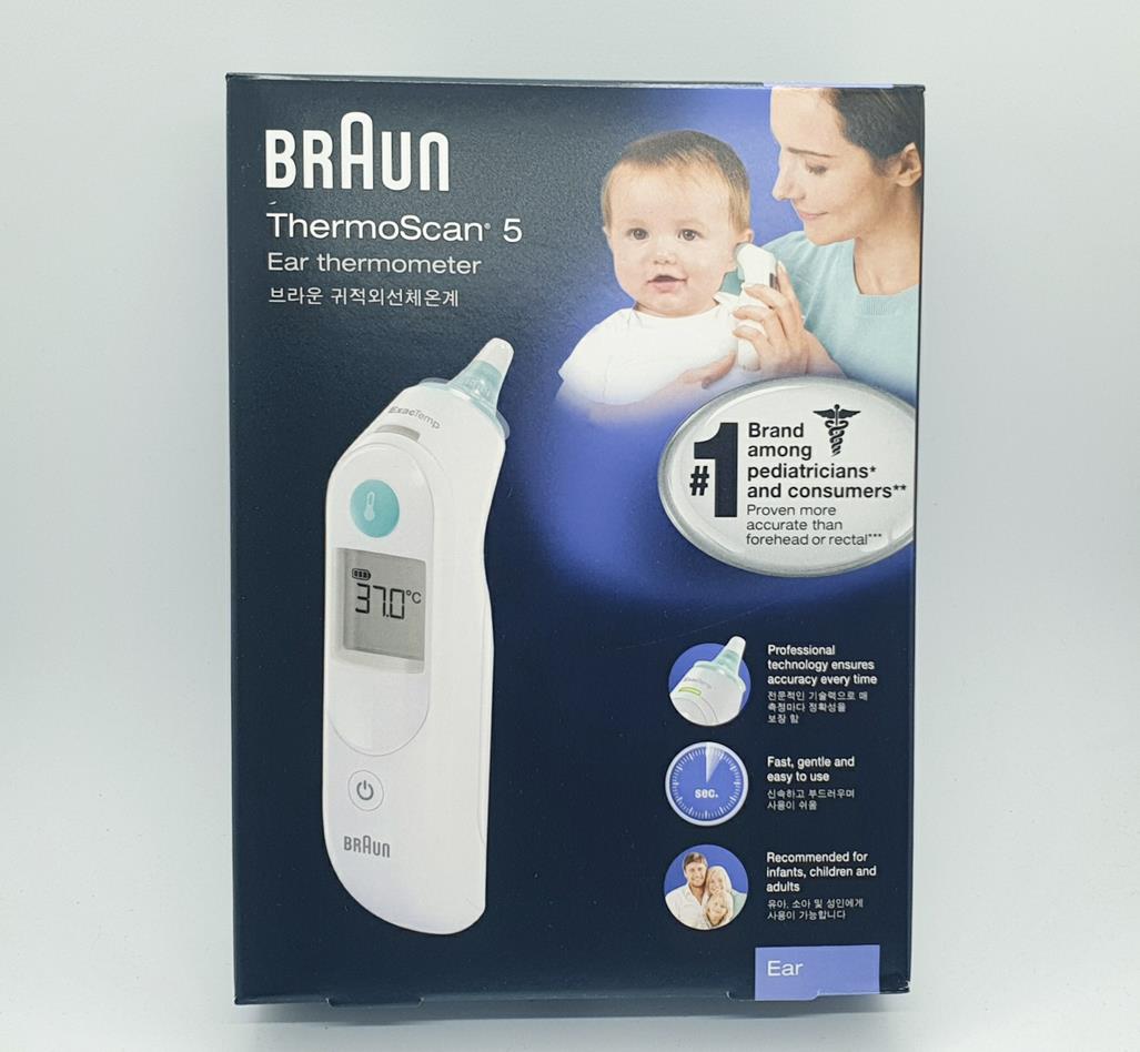 Braun 브라운 귓체온계 IRT6030 IRT-6510 귀적외선체온계 브라운써모스캔