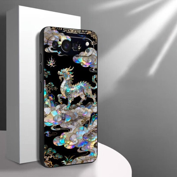 [오늘출발] Google Pixel 10A 9a 6a 8a 7a Pro XL Funda 휴대폰 커버용 타이거 그린 드래곤 케이스