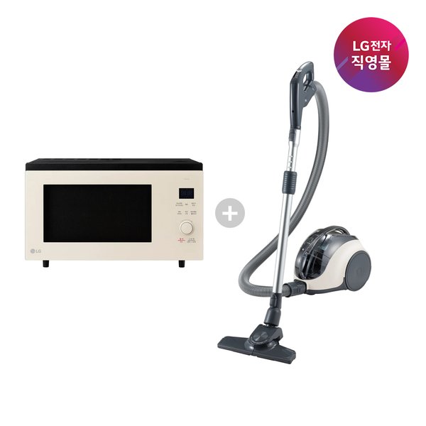 [신세계백화점](LG)LG전자 직영 세트모델 MLJ39EWO+C40WGY (광파오븐+청소기)