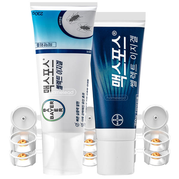 테온셀 독일 바이엘 바퀴벌레약 맥스포스셀렉트 이지겔20g + 먹이캡 30개