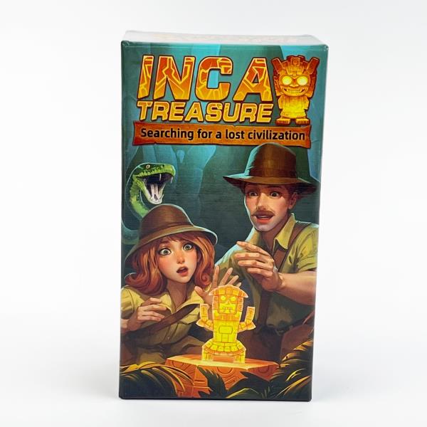 [오늘출발] Incan Treasure Quest: 3~8인용 전략 보드 게임14세 이상  살아남기 위해 속임수 베팅  경주를 즐겨보세요
