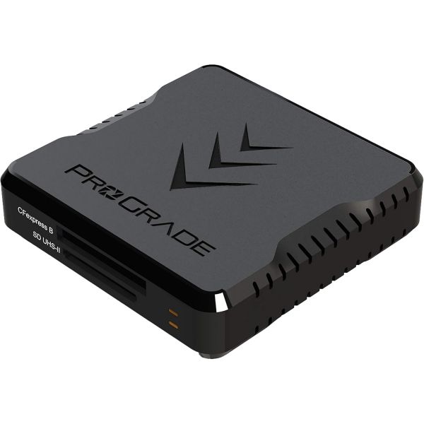 [해외] SD 카드 리더기 USB 블랙박스 ProGrade Digital CFexpress Type B 3 2 Gen2 더블 슬롯 PG05 5 프로그레이드