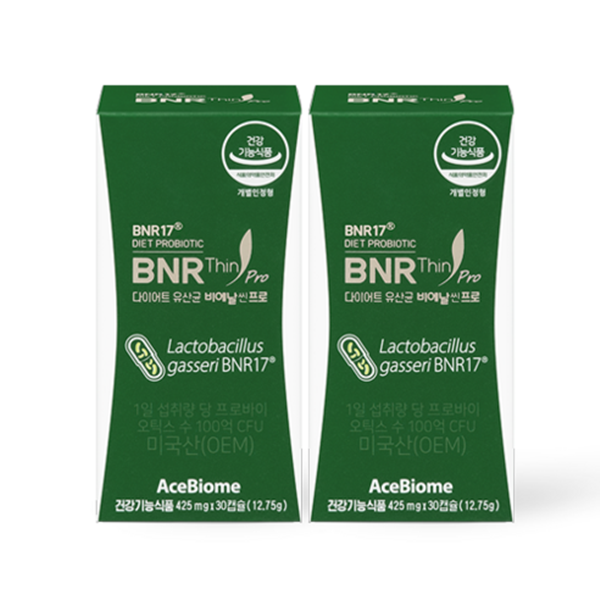 비에날씬 비에날씬 프로 BNR17 다이어트 유산균 30캡슐 2개