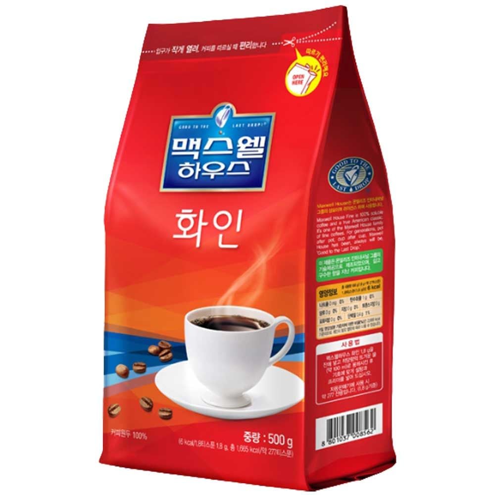 [오늘출발] 화인 500g 맥스웰 하우스 리필 커피