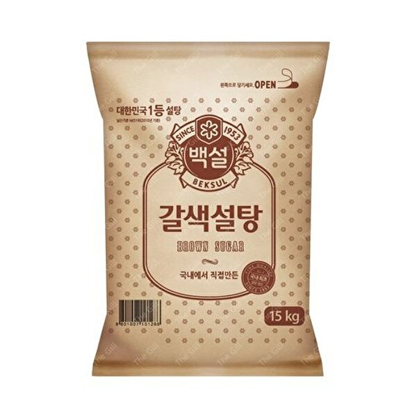 CJ ENM CJ 백설 갈색설탕 15kg