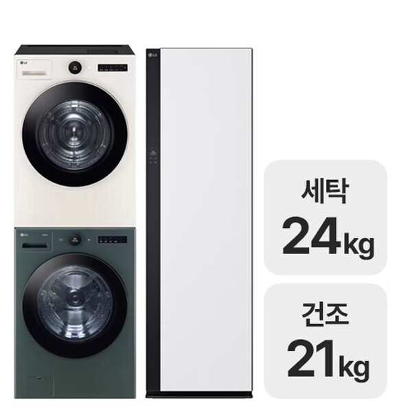 LG전자트롬오브제컬렉션FX24GNG+RD21ESE+스타일러SC5MSR82H