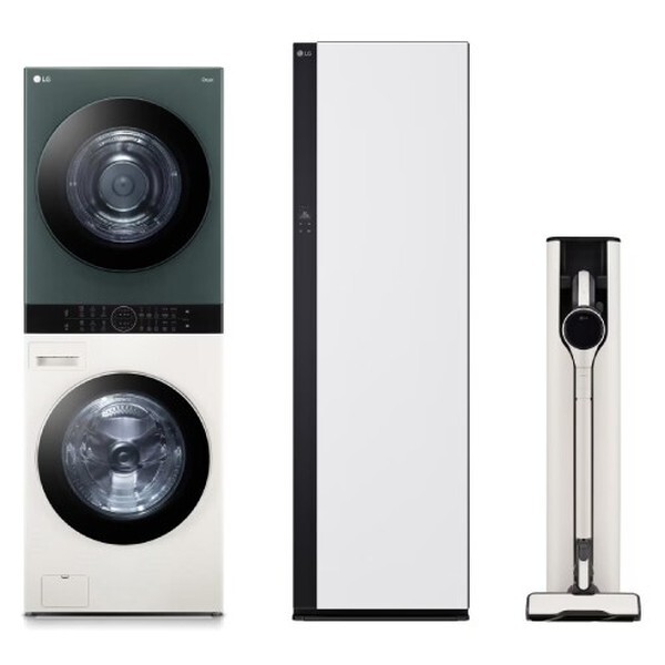 LG전자트롬오브제컬렉션워시타워W20EGZ+스타일러SC5MSR82H+청소기AX920BWE