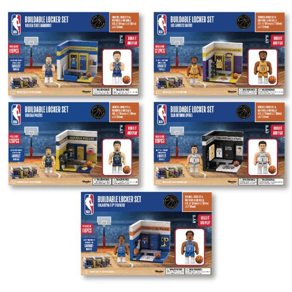 미미월드 L미미월드 NBA 블록 락커 플레이세트 랜덤 1개