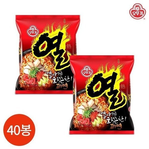 오뚜기 열라면 120g x 40봉 (10514881)
