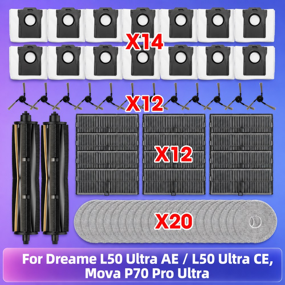 [해외] [호환] 호환 가능 ( Mova 모바 P70 Pro Ultra 드리미 드리미 L50 Ultra AE L50 Ultra CE ) 진공 청소기 부품 메인