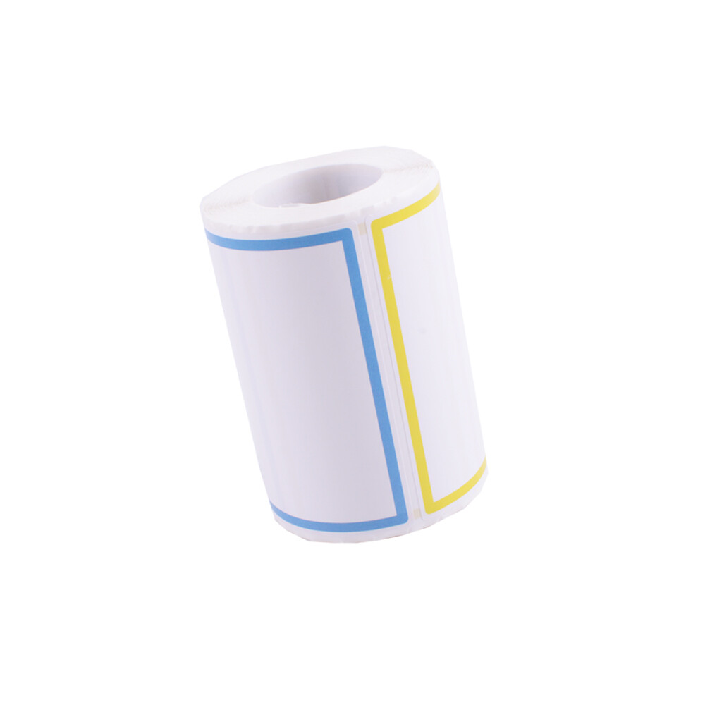 [오늘출발] 컬러테두리 견출지 네임 라벨스티커 88x58mm 약300P