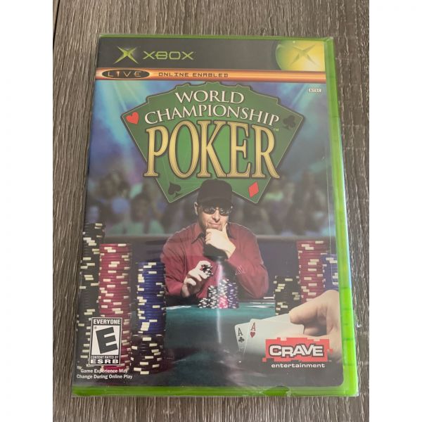 [해외] 관부가세포함 월드 챔피언십 포커(Microsoft Xbox 2004) 완전히 새롭고 밀봉되었습니다