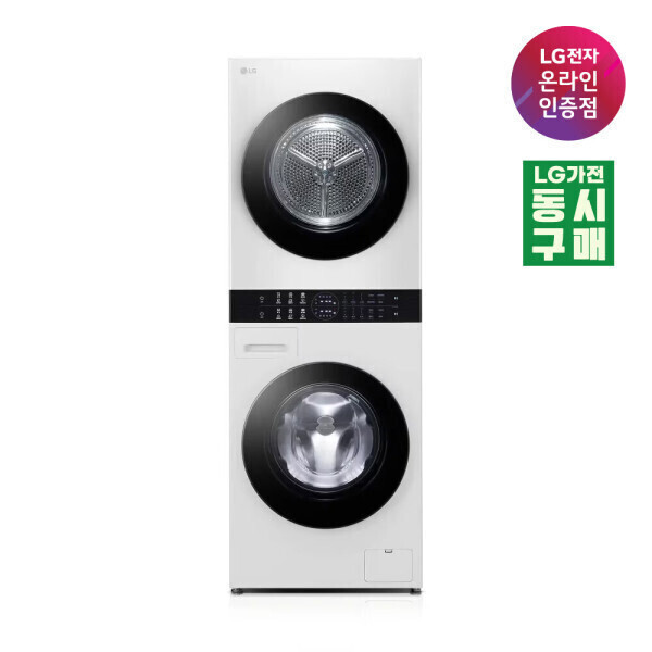 LG전자 LG 트롬 오브제컬렉션 워시타워 컴팩트 W1310WAN 13/10kg (동시구매)