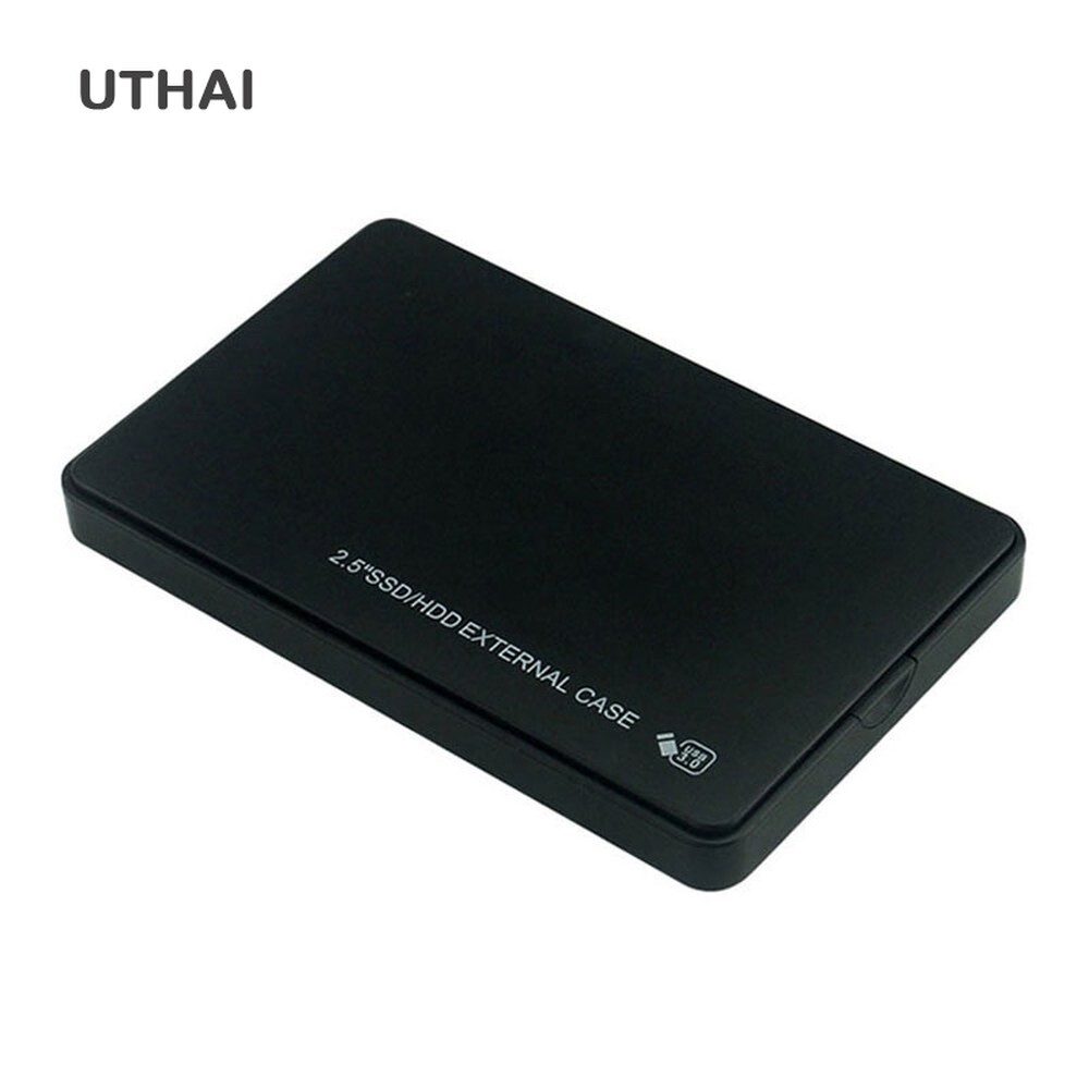 [해외] UTHAI 2.5 인치 기계식 SSD 솔리드 스테이트 SATA 직렬 포트 나사없는 도구 무료 하우징 USB3.0 외부 모바