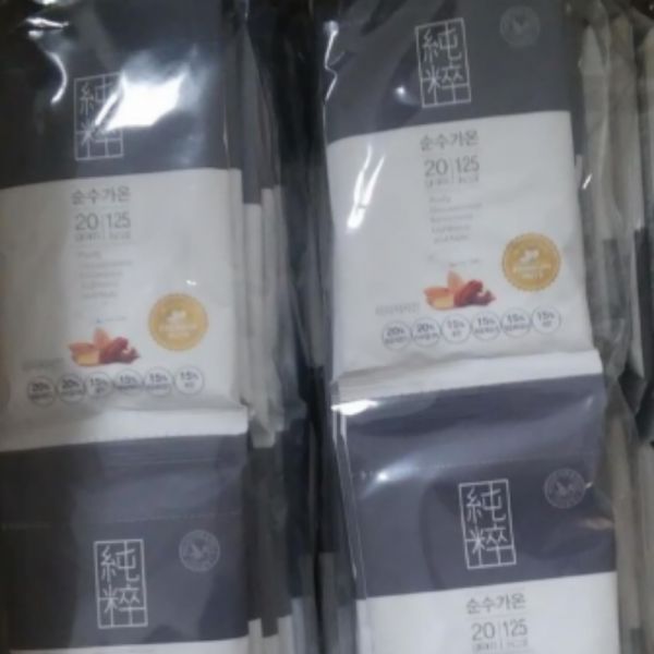 산과들에 하루견과 순수가온 20g 100개입 동의합니다.