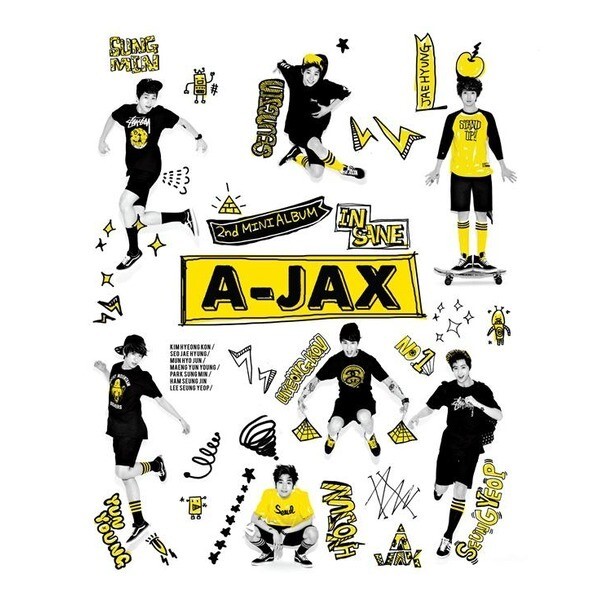 중고  에이젝스 (A-Jax) - Insane (2ND MINI ALBUM) (홍보용 음반)