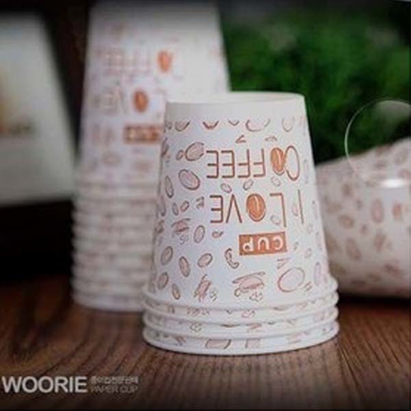 [오늘출발] 종이컵/ /1000개한박스// 무형광천연펄프