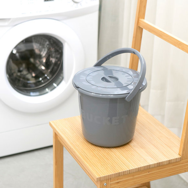 플라팜 미니버켓 4L 양동이 바구니 세제통 1+1
