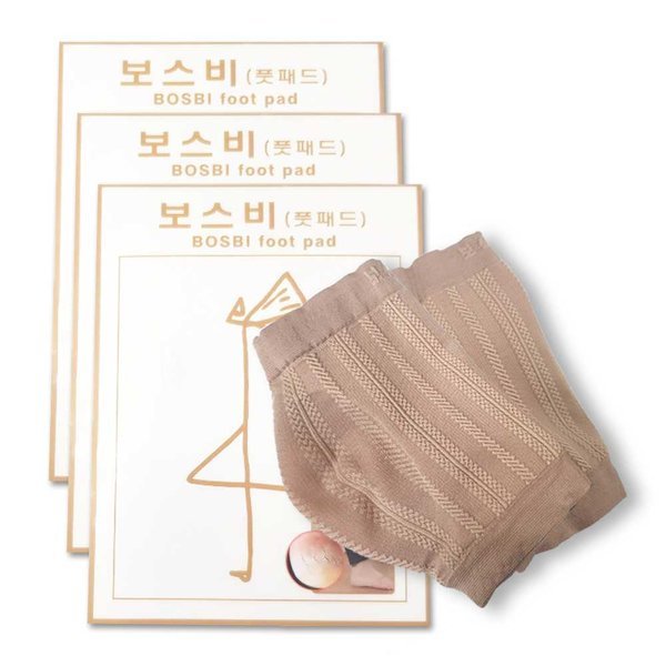 [오늘출발] VT 발각질 보스비 풋패드 3켤레6매 풋케어 뒤꿈치관리