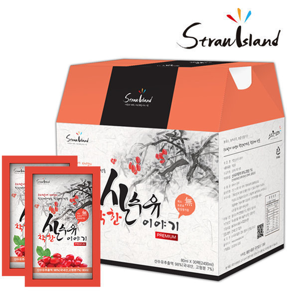[오늘출발] 스트로아일랜드 구례산 진하고 착한 산수유 즙(고형분7%)산수유 진액