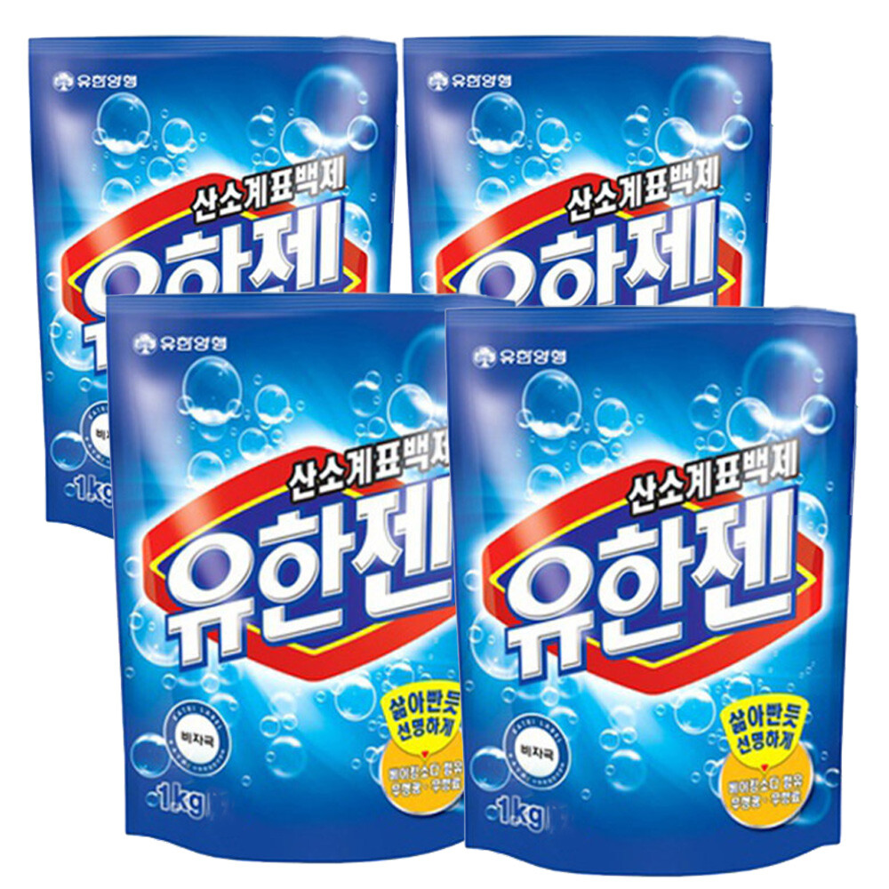 [오늘출발] 유한젠 유한젠 산소표백제 (1Kg+1Kg) X 2개