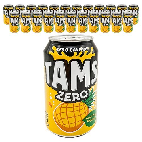 롯데칠성음료 롯데 탐스 제로 파인애플 355ml x 24캔