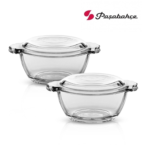 기타 파사바체 보르켐 유리찜기 2P 275ml / 내열 오븐용기