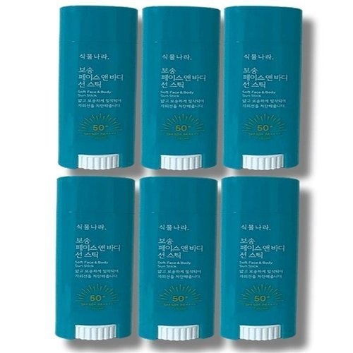 셀러허브 1 식물나라 산소수 페이스 앤 바디 보송 선스틱 30g 6개 (51575334)