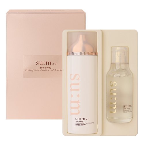 숨37도 숨37 선 어웨이 쿨링 워터리 선블럭 에이디 증량 스페셜 기획세트 100ml+100ml