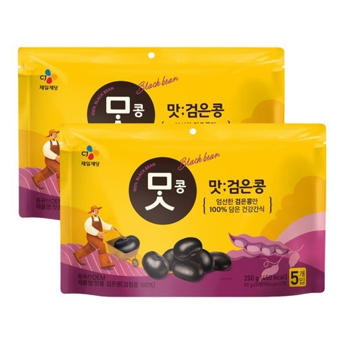 CJ제일제당 맛콩 검은콩 50g x10개
