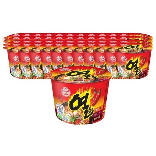 셀러허브 식품 오뚜기 열라면 컵 105g 48개 (9965332)